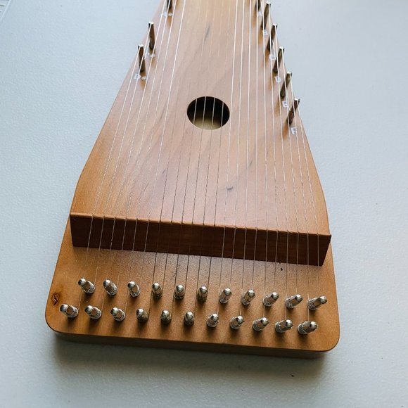 Zither Heaven Triangular Psaltery 22 Strings No BOW Musical Instrument USA - Picture 4 of 7